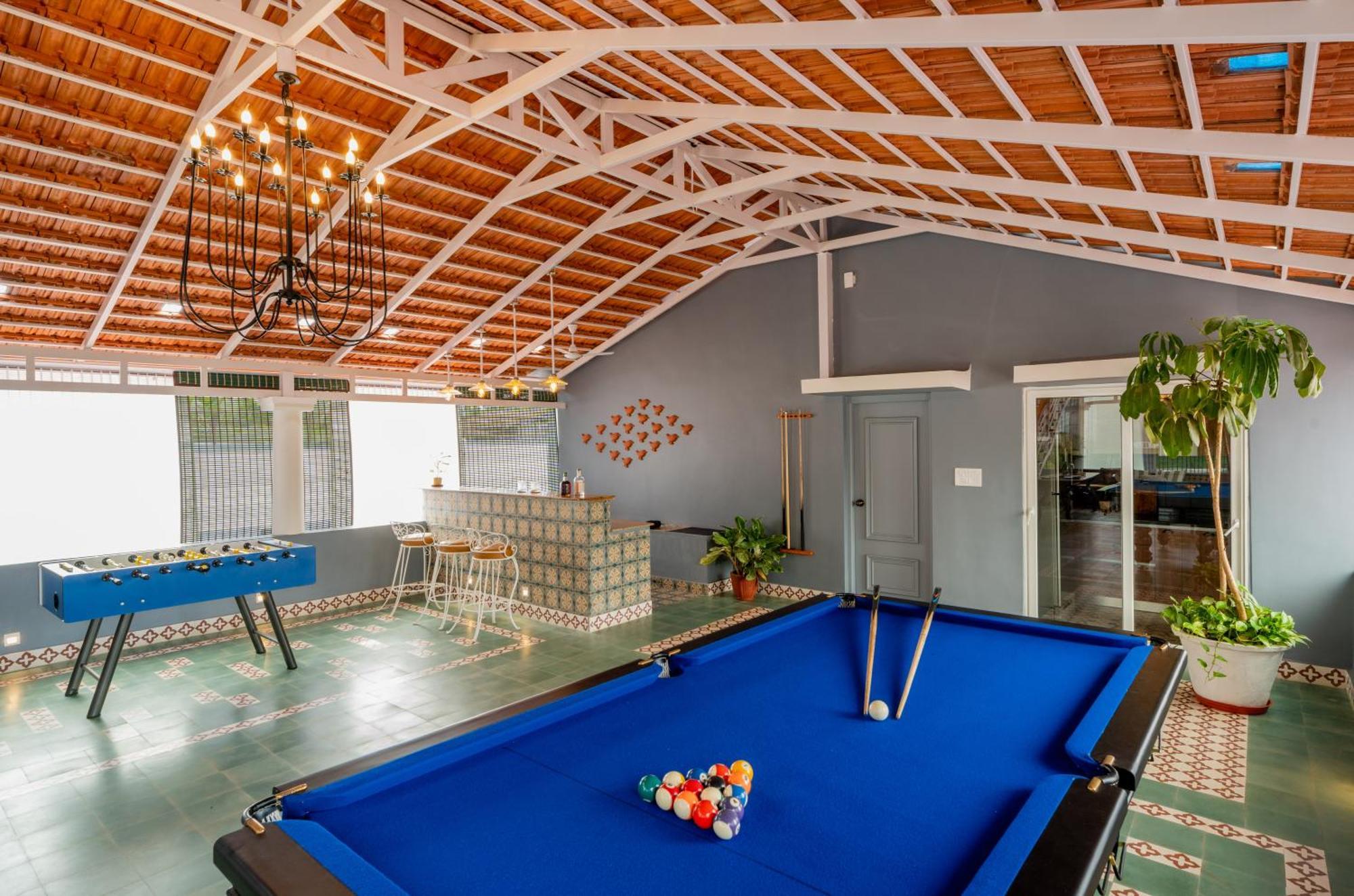 Elivaas 5 Bhk With Pvt Pool, Entertainment Room & Glass House - Bludoor Marmagao Ngoại thất bức ảnh